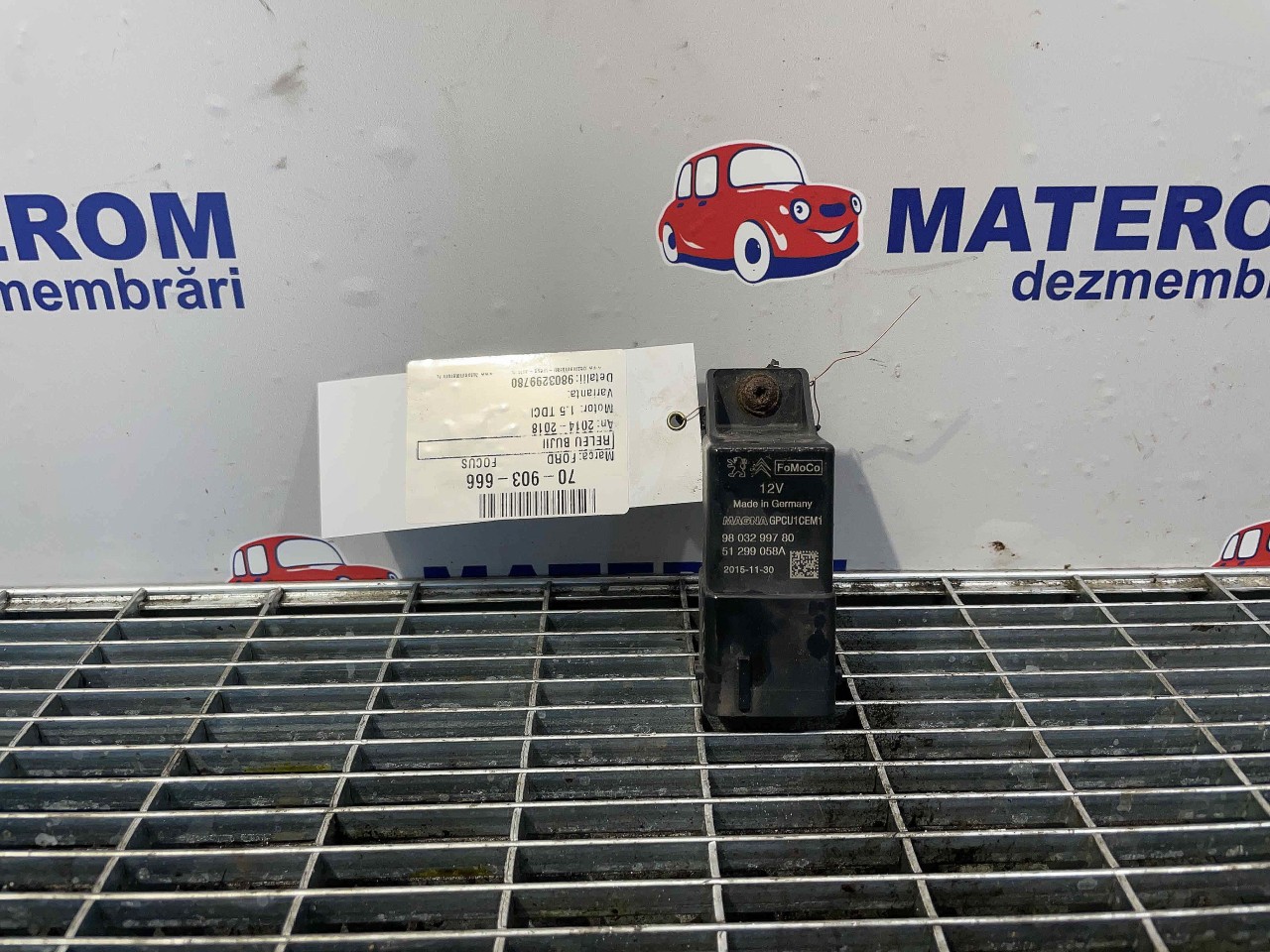 RELEU BUJII FORD FOCUS FOCUS 1.5 TDCI - (2014 2018)