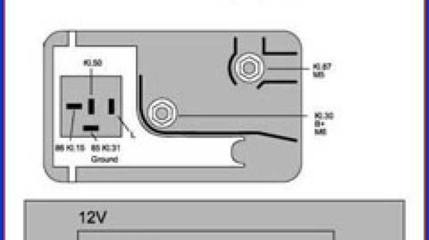 releu bujii incandescente CITROËN AX ZA- Producator HÜCO 132051