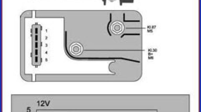 releu bujii incandescente CITROËN ZX N2 Producator HÜCO 132080