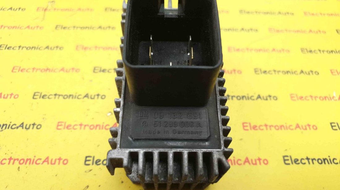 Releu Bujii Incandescente Opel, Saab, GM 09132691, 51299008A