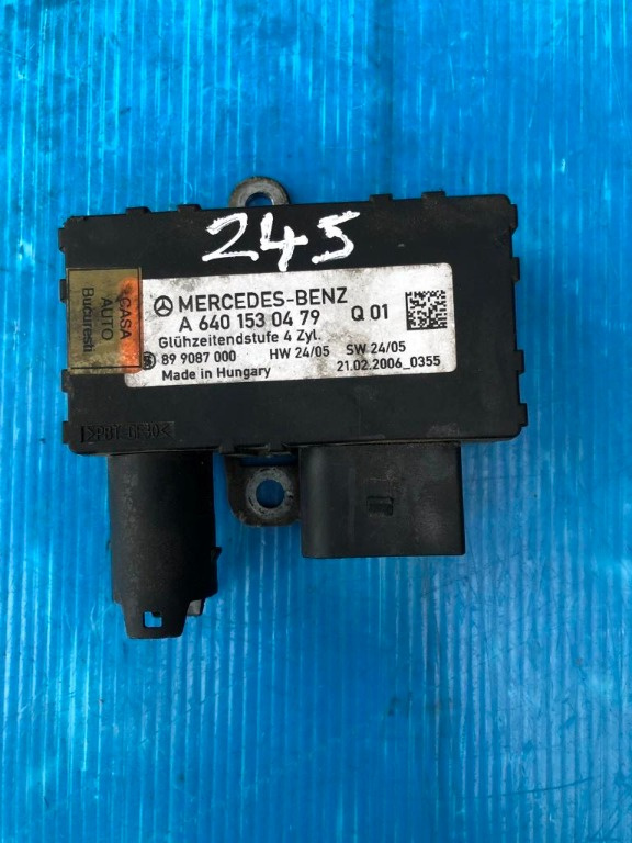Releu bujii Mercedes B Class W245 2005-2008 cod A6401530479