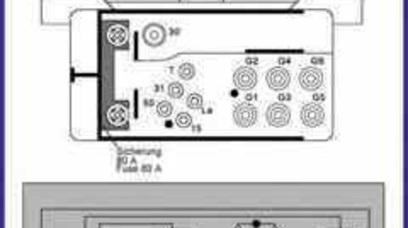 Releu Bujii MERCEDES-BENZ G-CLASS Cabrio W463 HÜCO 132037