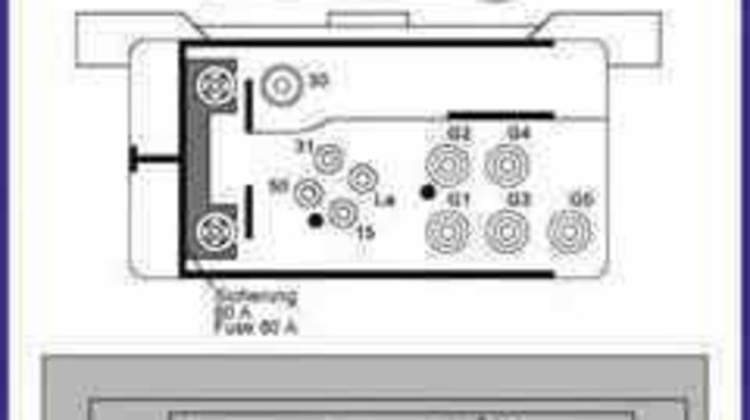 Releu Bujii MERCEDES-BENZ SPRINTER 3-t platou / sasiu (903) HÜCO 132038