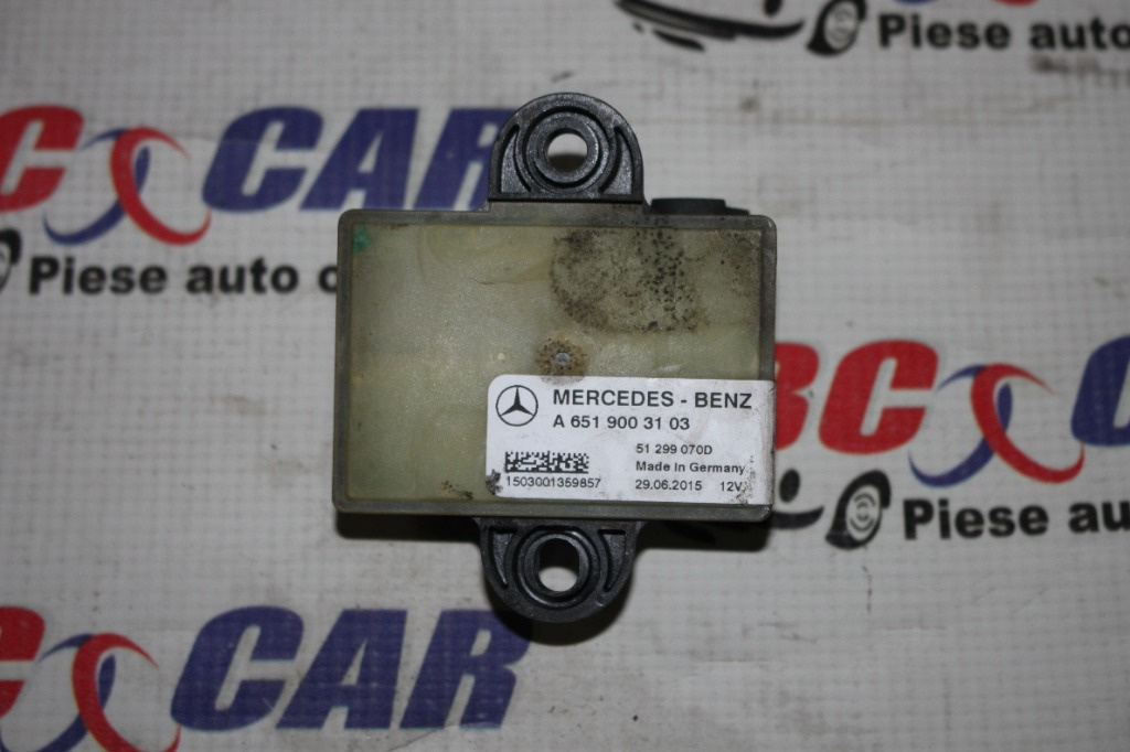 Releu bujii Mercedes C-Class W205 2.2 CDI 2014-2018 A6519003103