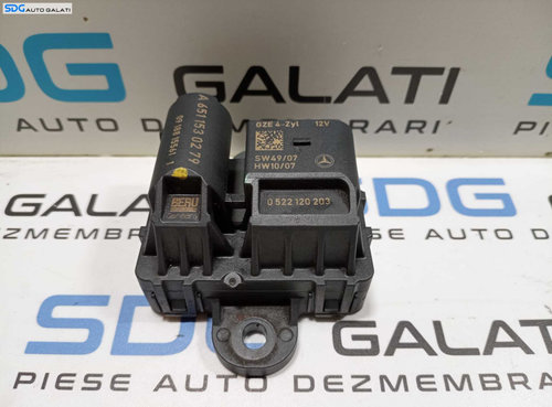 Releu Bujii Mercedes Clasa E Class W212 E220 2.2 CDI 2009 - 2015 Cod 0522120203 A6511530279 [M4959]