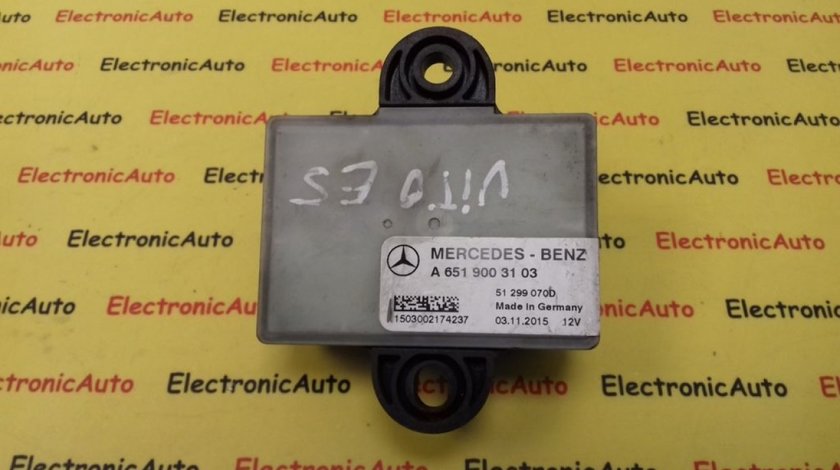 Releu Bujii Mercedes Sprinter, A6519003103