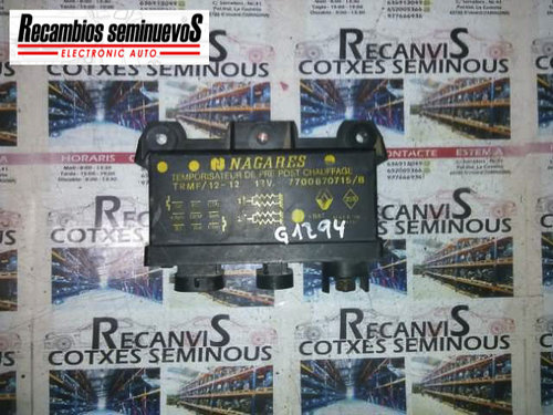Releu bujii NAGARES RENAULT MEGANE 7700870715 B / 7700870715B7700870715 B / 7700870715B