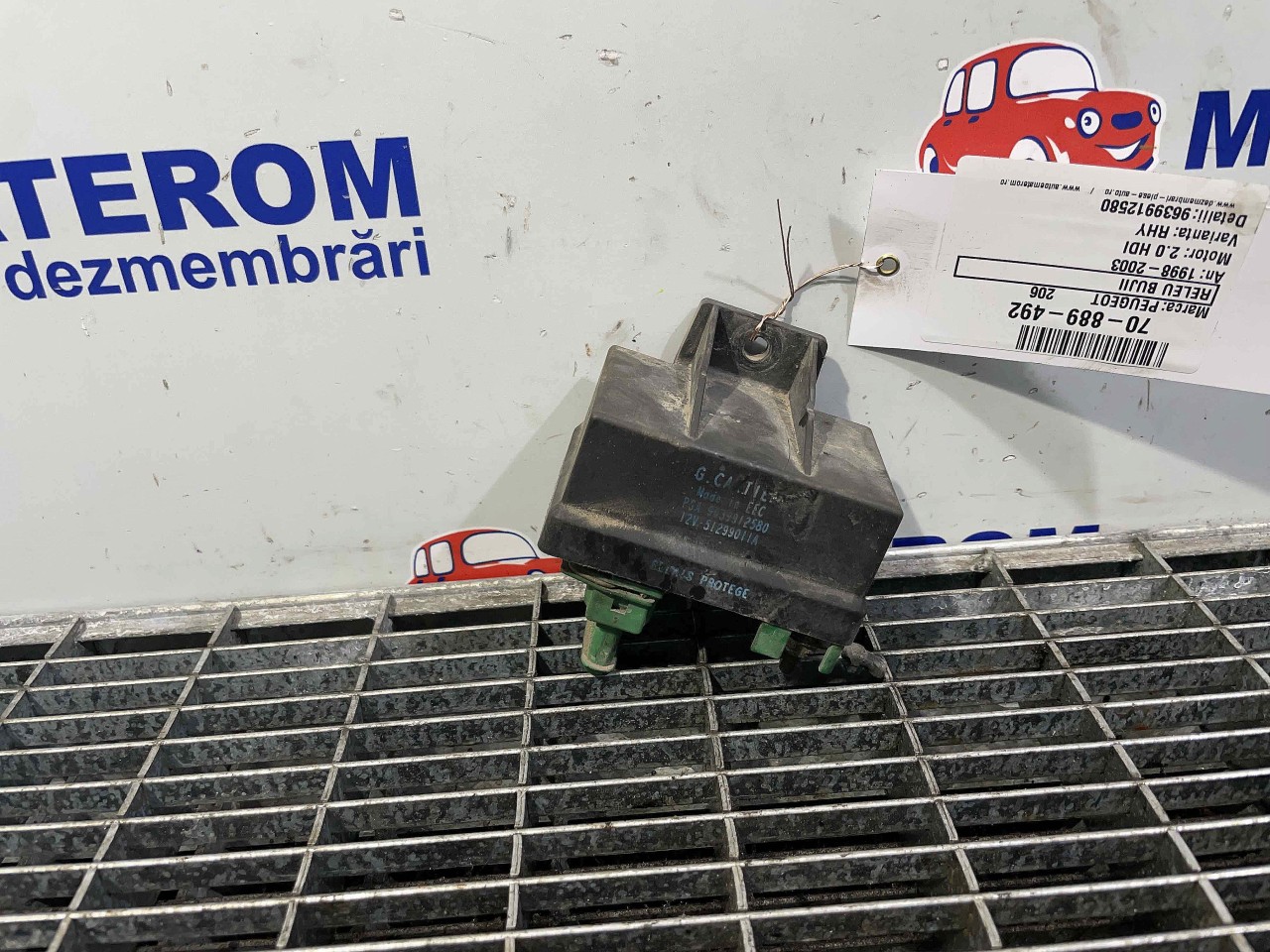 RELEU BUJII PEUGEOT 206 206 2.0 HDI - (1998 2003)