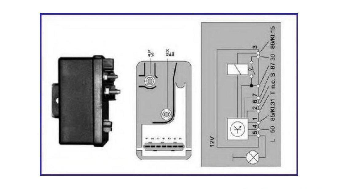 Releu bujii Peugeot 306 (7B, N3, N5) 1993-2003 #2 0281003009