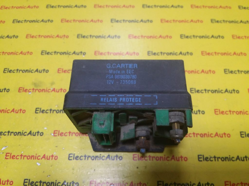 Releu Bujii Peugeot, 9619039780, 735068