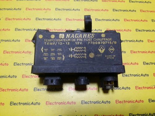 Releu Bujii Renault 7700870715B, 7700870715 B