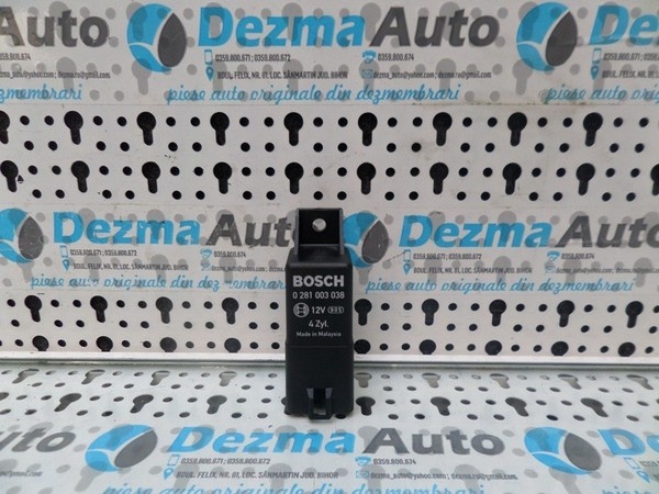 Releu bujii Skoda Octavia 2 (1Z3) 1.9 tdi, 038907281D