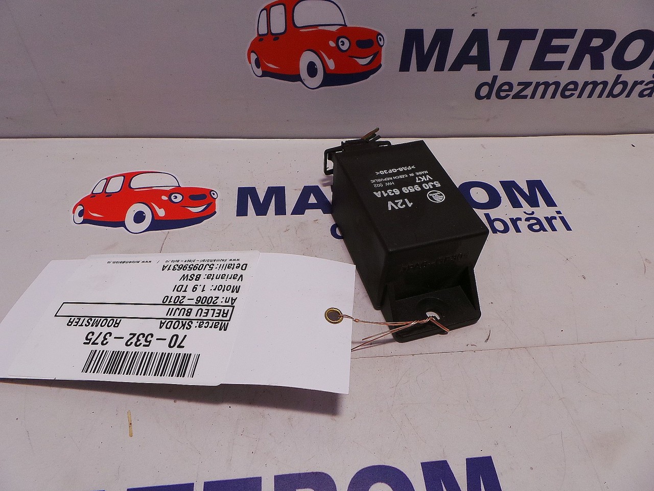 RELEU BUJII SKODA ROOMSTER ROOMSTER 1.9 TDI - (2006 2010)