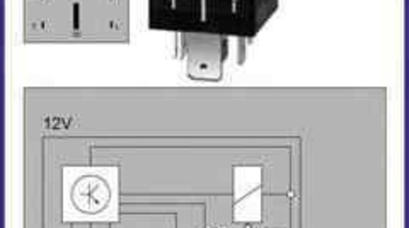 Releu Bujii VW LT 28-35 I platou / sasiu (281-363) HÜCO 132061