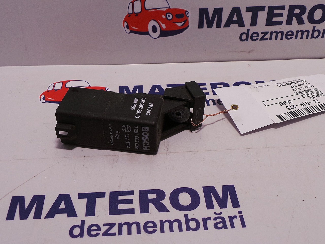 RELEU BUJII VW PASSAT 2.0 TDI - (2005 2010)