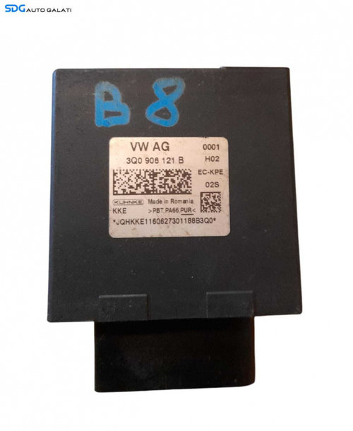 Releu Calculator Modul Pompa Combustibil Motorina Rezervor Audi A3 8V 1.6 TDI 2013 - 2020 Cod 3Q0906...