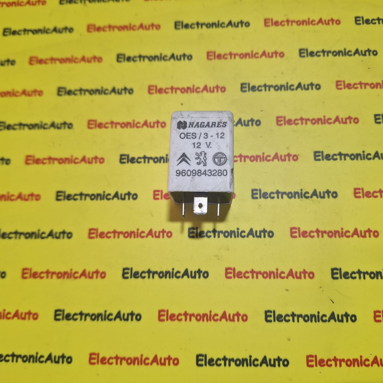 Releu Citroen Berlingo Peugeot Partner, 9609843280,