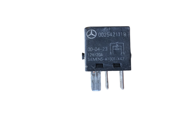 Releu Cod: 0025421119 Mercedes-Benz E-Class W210/S210 [facelift] [1999 - 2002] Sedan E 220 CDI MT (143 hp) E220 CDI 2.2 CDI