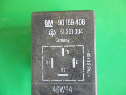 RELEU COD 90159406 / 51201004 GM OPEL ⭐⭐⭐⭐⭐