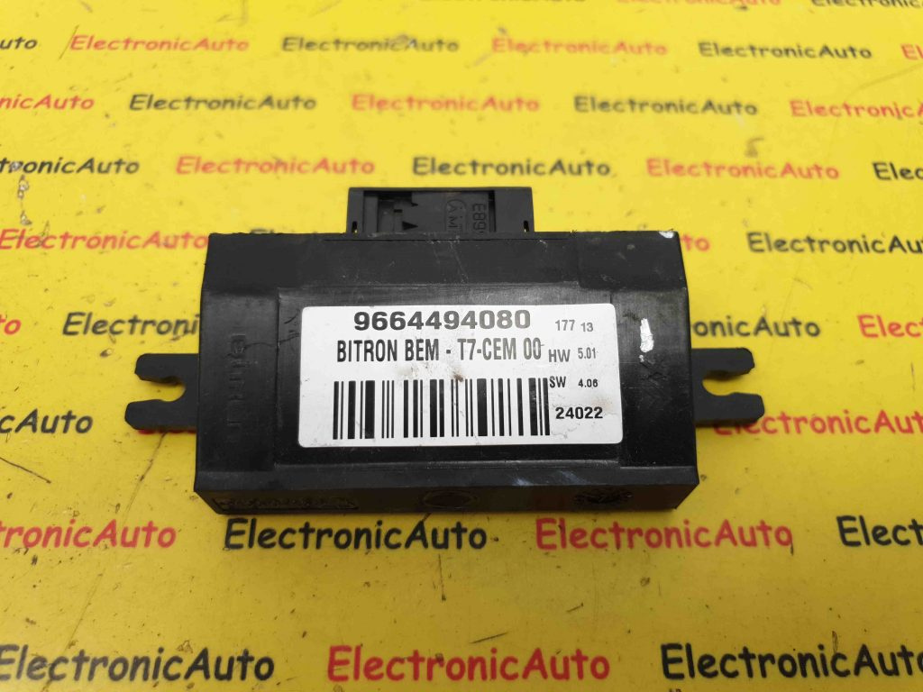 Releu Control Peugeot 308 CC 1.6, 9664494080, BITRON BEM-T7-CEM 00