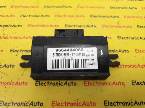 Releu Control Peugeot 308 CC 1.6, 9664494080, BITRON BEM-T7-CEM 00