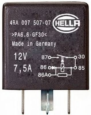 Releu, curent alimentare VW GOLF IV Variant (1J5) (1999 - 2006) HELLA 4RA 007 507-071 piesa NOUA