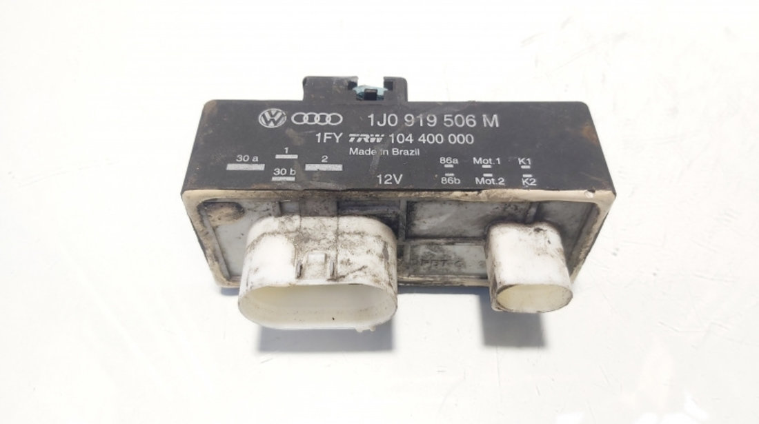 Releu electroventilatoare, cod 1J0919506M, VW Polo (6R), 1.6 TDI, CAY (id:634128)