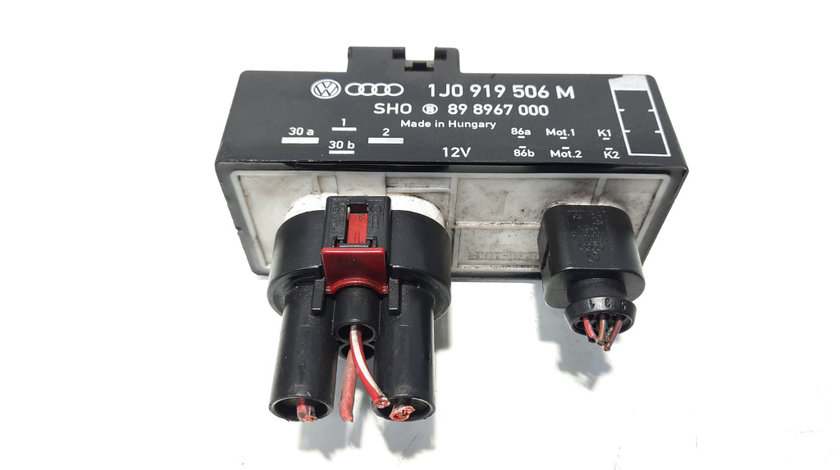 Releu electroventilator, cod 1J0919506M, Skoda Fabia 2 (5J, 542) 1.4 tdi, BNV (id:464849)