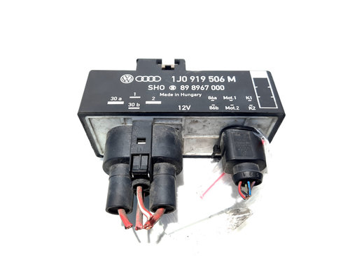 Releu electroventilator, cod 1J0919506M, Skoda Fabia 1 Combi (6Y5), 1.4 TDI, BNV (idi:516219)