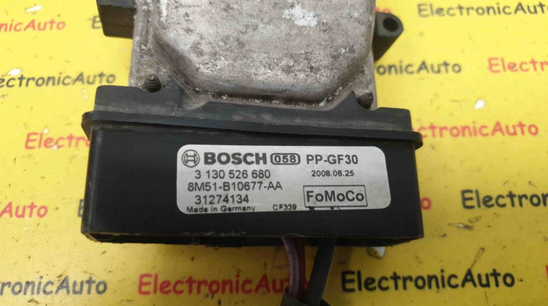 Releu Electroventilator Ford Focus II 1.6 tdci, 1137328148, 8M51B10677-AA, 3130526680