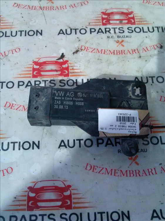 Releu electrovnetilator 1.2b SKODA FABIA 2 an fabr. 2010