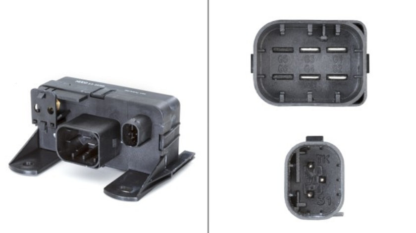 Releu,instalatia de comanda bujii incandescente (4RV008188571 HELLA) MERCEDES-BENZ