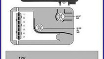 Releu,instalatia de comanda bujii incandescente CI...