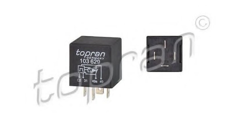 Releu,lumini de avarie AUDI A6 Avant (4A, C4) (1994 - 1997) TOPRAN 103 629 - produs NOU