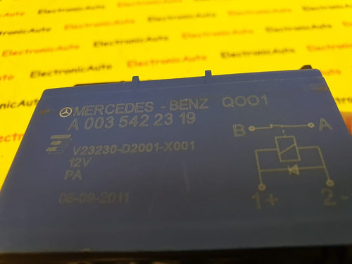 Releu Mercedes A-Klass, A0035422319, A2465401350