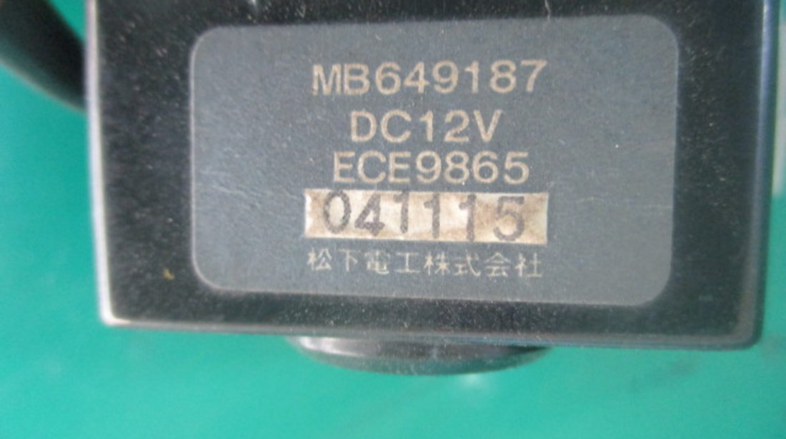 RELEU / MODUL CLAXON COD MB649187 MITSUBISHI PAJERO SHOGUN III FAB. 1999 – 2007 ⭐⭐⭐⭐⭐