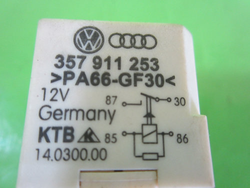 RELEU / MODUL COD 357911253 VW GOLF 4 FAB. 1997 – 2005 ⭐⭐⭐⭐⭐