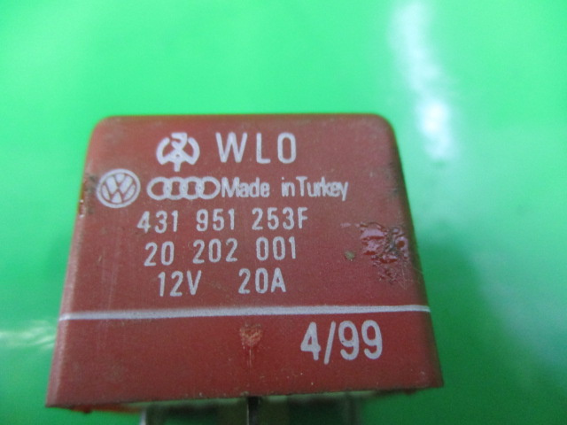 RELEU / MODUL COD 431951253F / 20202001 VW GOLF 4 FAB. 1997 – 2005 ⭐⭐⭐⭐⭐