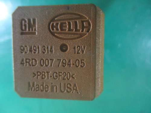 RELEU / MODUL COD 90491314 / 4RD007794-05 OPEL INSIGNIA A FAB. 2008 – 2013 ⭐⭐⭐⭐⭐