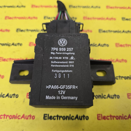 RELEU, Modul reglare spatar bancheta, Volkswagen VW Touareg, 7P6959257