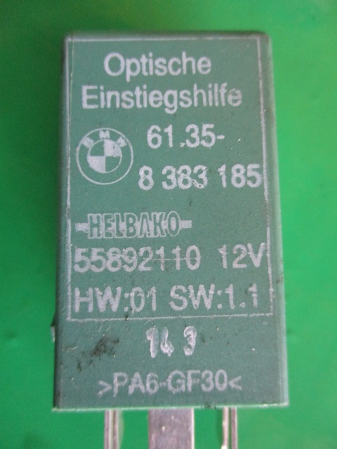 RELEU / MODUL ( VERDE ) COD 61.35-8383185 BMW X5 E53 FAB. 2000 - 2006 ⭐⭐⭐⭐⭐