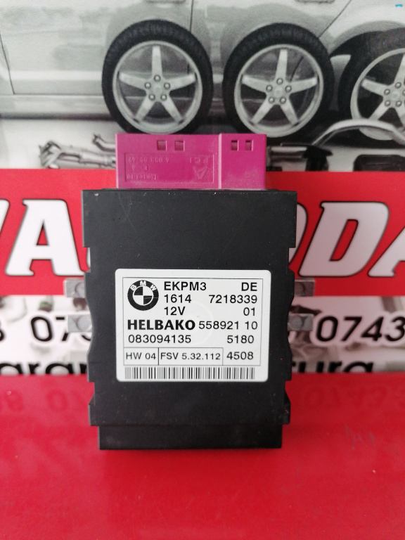 Releu pompa combustibil BMW Seria 5 (2003-2010) [E60] 2.0 Motorina 2008, 16147218339 / 7218339