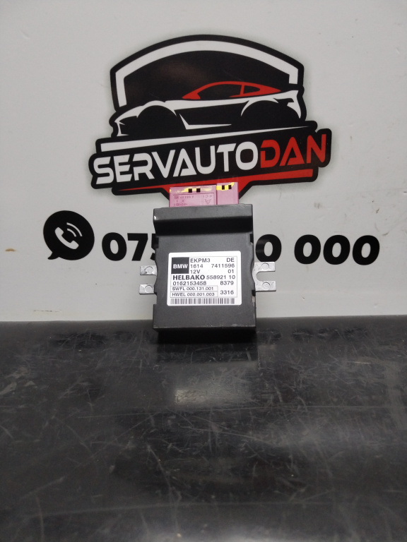 Releu pompa combustibil BMW X5 (2012-2019) [F15] 3.0 Motorina 2016, 1614 7411596 / 7411596