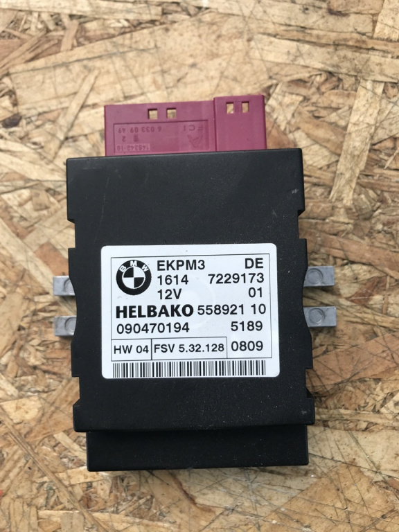 Releu pompa combustibil E87 118d hatchback 2009 (7229173)