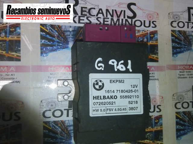 Releu Pompa combustibil HELBAKO BMW E92 1614 7180426 01 / 1614718042601 / EKPM2 / 558921101614 7180426 01 / 1614718042601 / EKPM2 / 55892110
