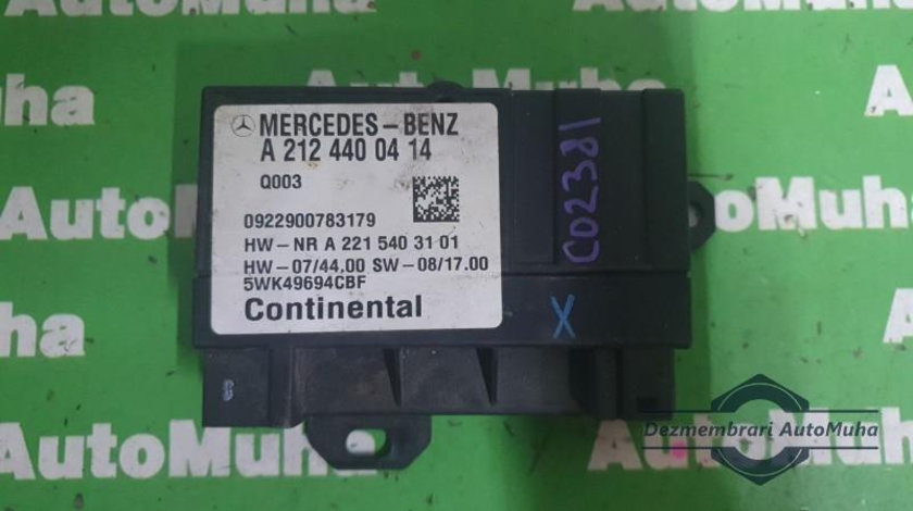 Releu pompa combustibil Mercedes E-Class (2009->) [C207] a2124400414