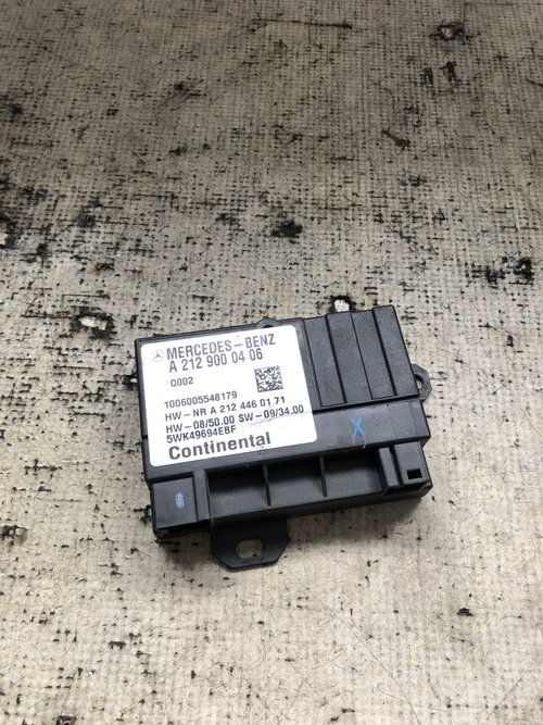 Releu pompa combustibil Mercedes E Class Cabrio 2012, A2129000406