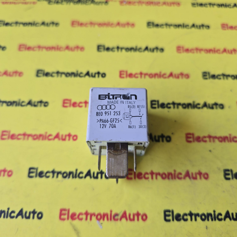 Releu pompa combustibil Volkswagen, Audi, Seat, Skoda 8E0951253, 8E0 951 253, RELEU 614,