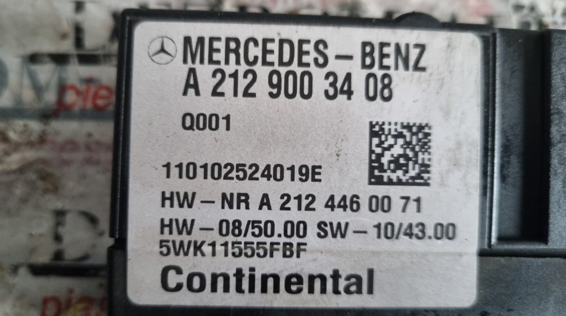 Releu pompa motorina Mercedes-Benz C-Class T-modell (S204) 2.2 CDI cod piesa : A2129003408