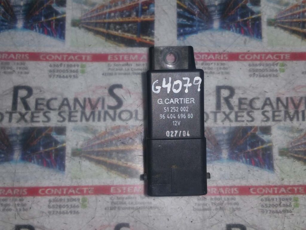 Releu pornire G. CARTIER PEUGEOT 308 51252002 / 964046968051252002 / 9640469680